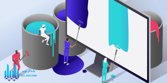 تاثیر رنگ‌ بندی در طراحی سایت